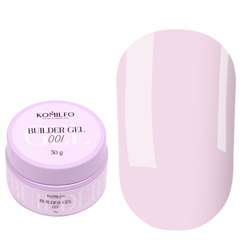Komilfo Builder Gel 001, 30 г